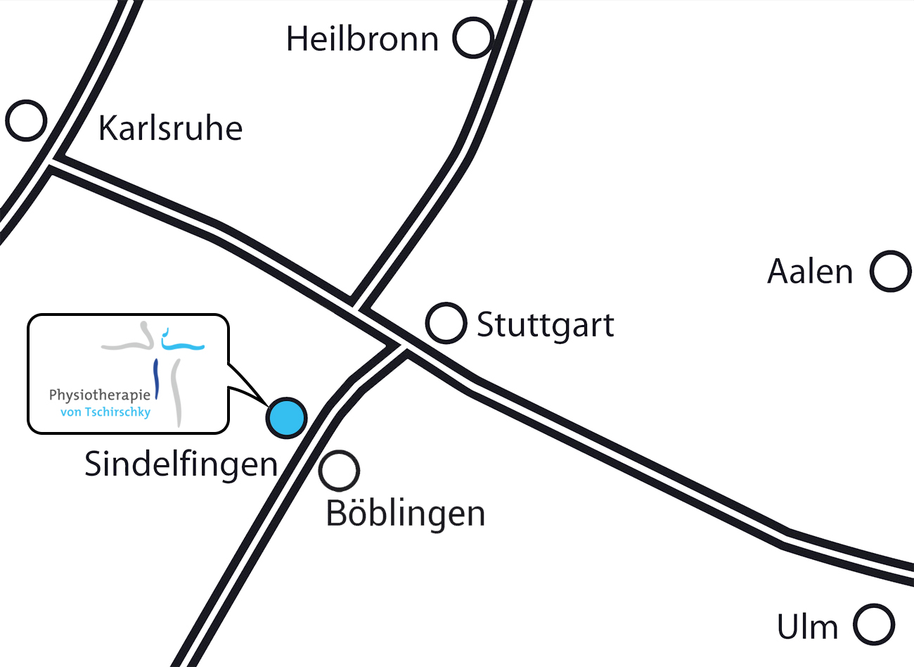 therapiezentrum physiotherapie von tschirsky sindelfingen anfahrt